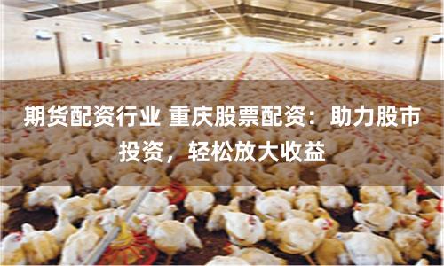 期货配资行业 重庆股票配资：助力股市投资，轻松放大收益