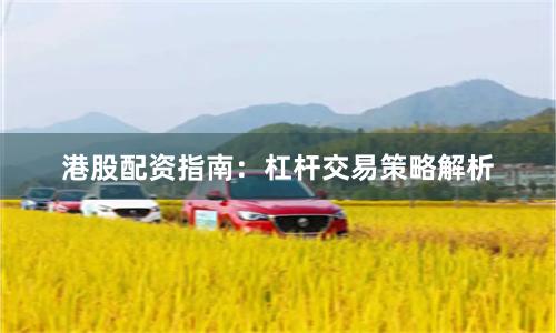 港股配资指南：杠杆交易策略解析